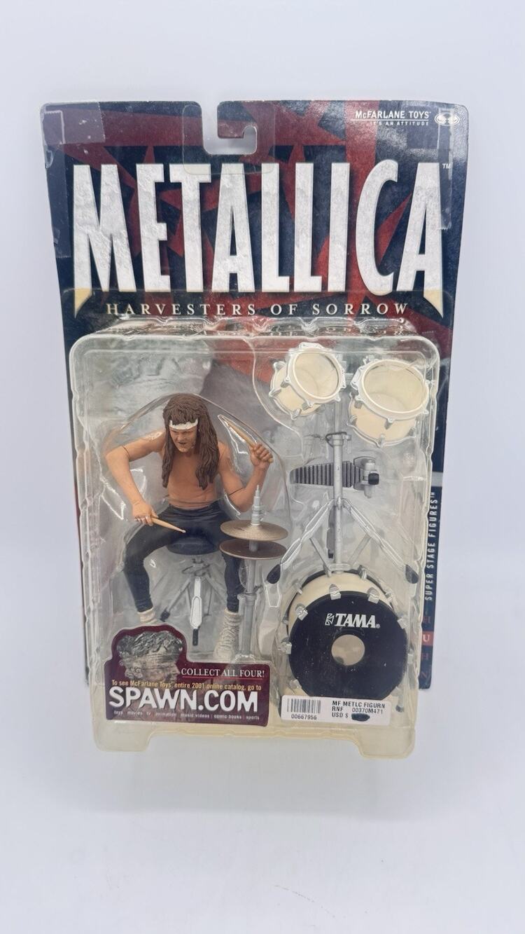 2001 McFarlane Toys Spawn "Metallica Lars Ulrich" Harvesters of Sorrow - NEW!!
